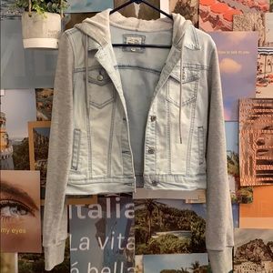 Wax Jean sweatshirt/jean jacket